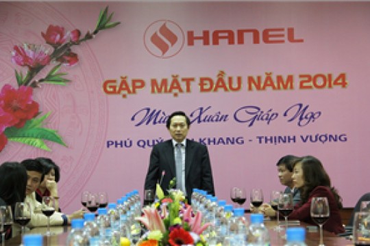 Ngày làm việc đầu xuân Giáp Ngọ 2014 tại Hanel