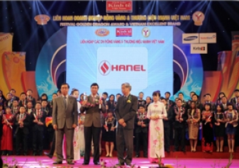 Hanel nhận giải Thương hiệu mạnh Việt Nam 2014