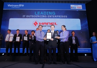 Một thành viên của Hanel lọt vào Top 33 doanh nghiệp gia công CNTT hàng đầu Việt Nam năm 2015