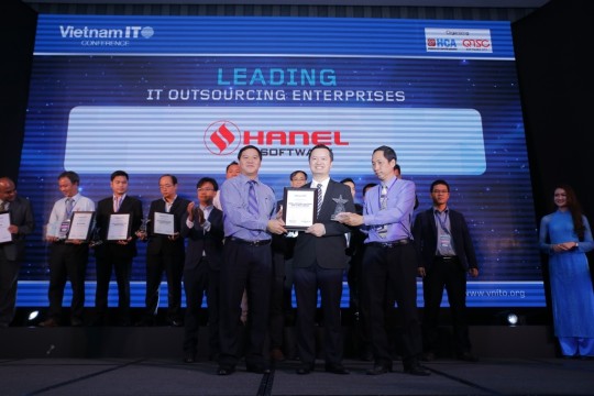 Một thành viên của Hanel lọt vào Top 33 doanh nghiệp gia công CNTT hàng đầu Việt Nam năm 2015
