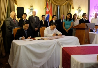 Hanel ký kết hợp tác đầu tư xây dựng tổ hợp khách sạn 5 sao  tại Havana (Cuba)