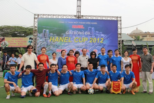 Khai mạc giải bóng đá Hanel Cup 2012