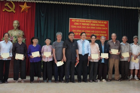 Công ty Hanel tham gia chương trình chung tay vì cộng đồng