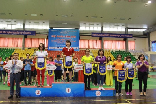 HANEL ĐẠT NHIỀU THÀNH TÍCH TẠI HỘI KHỎE CỤM THI ĐUA SỐ 15