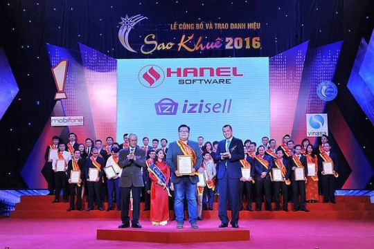 GIẢI PHÁP PHẦN MỀM CỦA HANELSOFT- MỘT THÀNH VIÊN THUỘC HANEL – ĐƯỢC TRAO GIẢI THƯỞNG SAO KHUÊ 2016