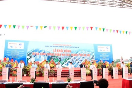 Khởi công dự án Cảng thông quan nội địa thành phố Hà Nội