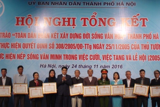 HANEL NHẬN BẰNG KHEN CỦA CHỦ TỊCH ỦY BAN NHÂN DÂN THÀNH PHỐ HÀ NỘI