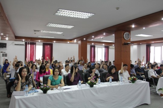 CÔNG TY CỔ PHẦN HANEL TỔ CHỨC THÀNH CÔNG ĐẠI HỘI  ĐẠI BIỂU CÔNG ĐOÀN NHIỆM KỲ 2017-2022