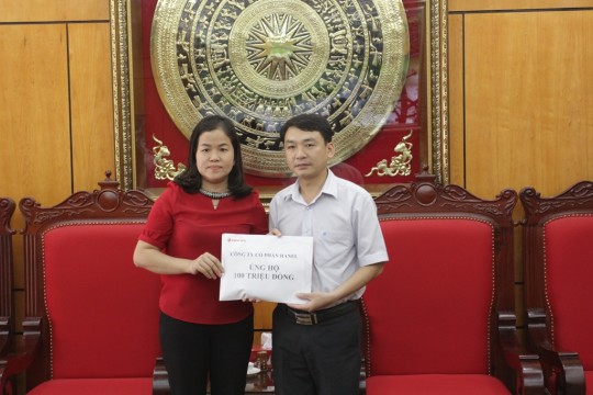HANEL CHUNG TAY HỖ TRỢ NHÂN DÂN HUYỆN CHƯƠNG MỸ (HÀ NỘI) BỊ LŨ LỤT