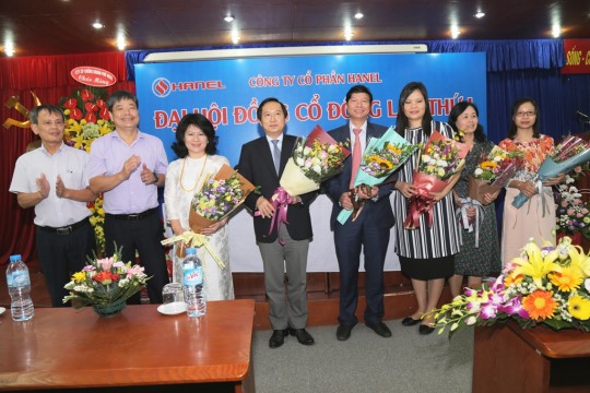 HANEL TỔ CHỨC THÀNH CÔNG  ĐẠI HỘI ĐỒNG CỔ ĐÔNG LẦN ĐẦU 