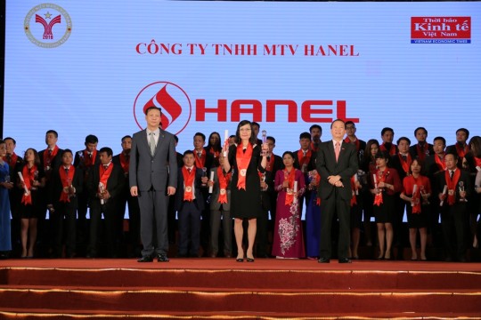 NĂM THỨ BA LIÊN TIẾP HANEL ĐƯỢC VINH DANH  THƯƠNG HIỆU MẠNH VIỆT NAM 