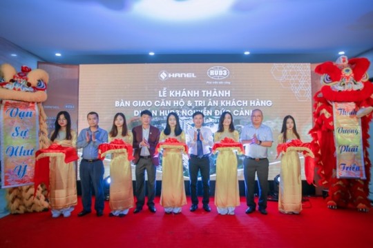 KHÁNH THÀNH VÀ BÀN GIAO CĂN HỘ DỰ ÁN HUD3 NGUYỄN ĐỨC CẢNH