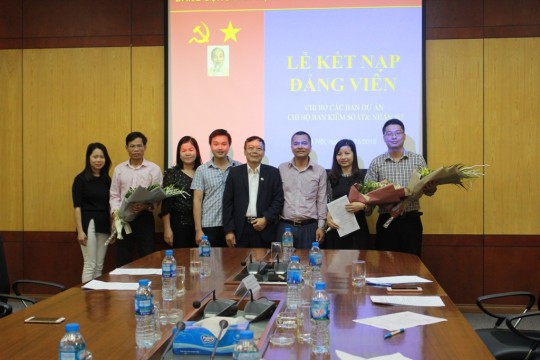 LỄ KẾT NẠP ĐẢNG VIÊN MỚI NĂM 2018 CỦA CÔNG TY CỔ PHẦN HANEL