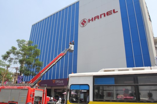 HANEL TỔ CHỨC TẬP HUẤN VỀ CÔNG TÁC PHÒNG CHÁY, CHỮA CHÁY