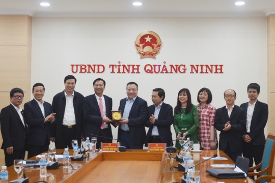 HANEL THAM GIA ĐOÀN CÁC NHÀ ĐẦU TƯ TÌM HIỂU CƠ HỘI HỢP TÁC TẠI QUẢNG NINH