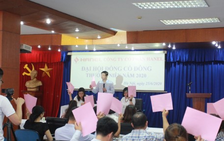 HANEL TỔ CHỨC ĐẠI HỘI ĐỒNG CỔ ĐÔNG  THƯỜNG NIÊN NĂM 2020