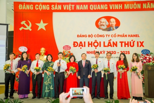 ALBUM ẢNH ĐẠI HỘI ĐẢNG BỘ CÔNG TY CỔ PHẦN HANEL LẦN THỨ IX (NHIỆM KỲ 2020 - 2025)