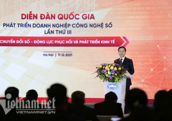 BỘ TRƯỞNG NGUYỄN MẠNH HÙNG PHÁT BIỂU TẠI DIỄN ĐÀN MAKE IN VIETNAM NĂM 2021