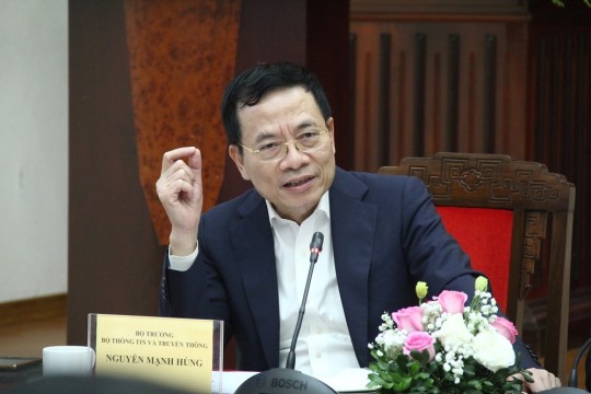 PHÁT BIỂU CỦA BỘ TRƯỞNG NGUYỄN MẠNH HÙNG VỀ CHUYỂN ĐỔI SỐ GIAO THÔNG VẬN TẢI
