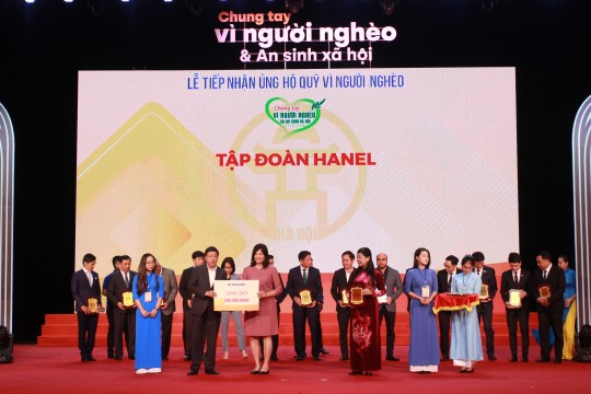 HANEL THAM GIA ỦNG HỘ QUỸ VÌ NGƯỜI NGHÈO THÀNH PHỐ HÀ NỘI NĂM 2022