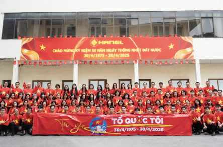 HANEL TỰ HÀO CHÀO MỪNG KỶ NIỆM 50 NĂM NGÀY GIẢI PHÓNG MIỀN NAM, THỐNG NHẤT ĐẤT NƯỚC (30/4/1975 – 30/4/2025)