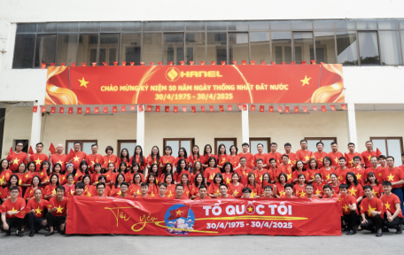 HANEL TỰ HÀO CHÀO MỪNG KỶ NIỆM 50 NĂM NGÀY GIẢI PHÓNG MIỀN NAM, THỐNG NHẤT ĐẤT NƯỚC (30/4/1975 – 30/4/2025)