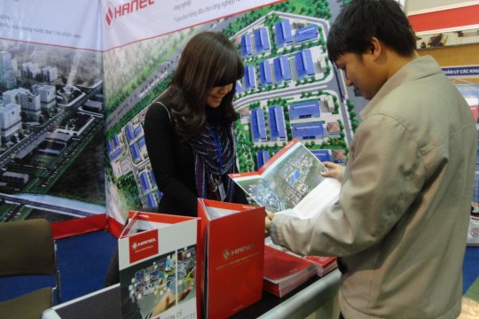 Hanel tham gia Triển lãm Xúc tiến đầu tư vào Khu công nghiệp Việt Nam 2013  (VietIZ 2013)