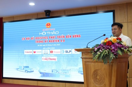 CHỦ TỊCH HANEL TẠI HỘI THẢO “CƠ HỘI ĐỂ LOGISTICS PHÁT TRIỂN BỀN VỮNG TRONG KỶ NGUYÊN 4.0”