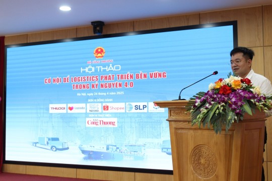 CHỦ TỊCH HANEL TẠI HỘI THẢO “CƠ HỘI ĐỂ LOGISTICS PHÁT TRIỂN BỀN VỮNG TRONG KỶ NGUYÊN 4.0”