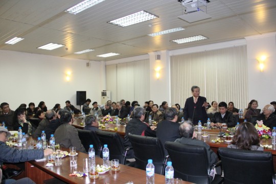 Hanel hỏi thăm và chúc tết cán bộ hưu trí nhân dịp xuân giáp ngọ
