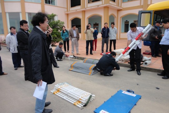 Hanel tập huấn nghiệp vụ quản lý, vận hành và bảo trì Trạm kiểm tra tải trọng xe lưu động tại khu vực phía Nam