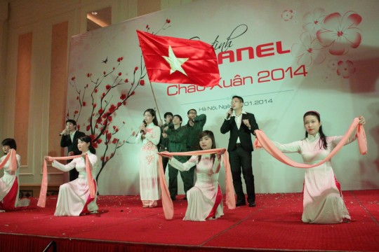 Gia đình Hanel chào xuân 2014