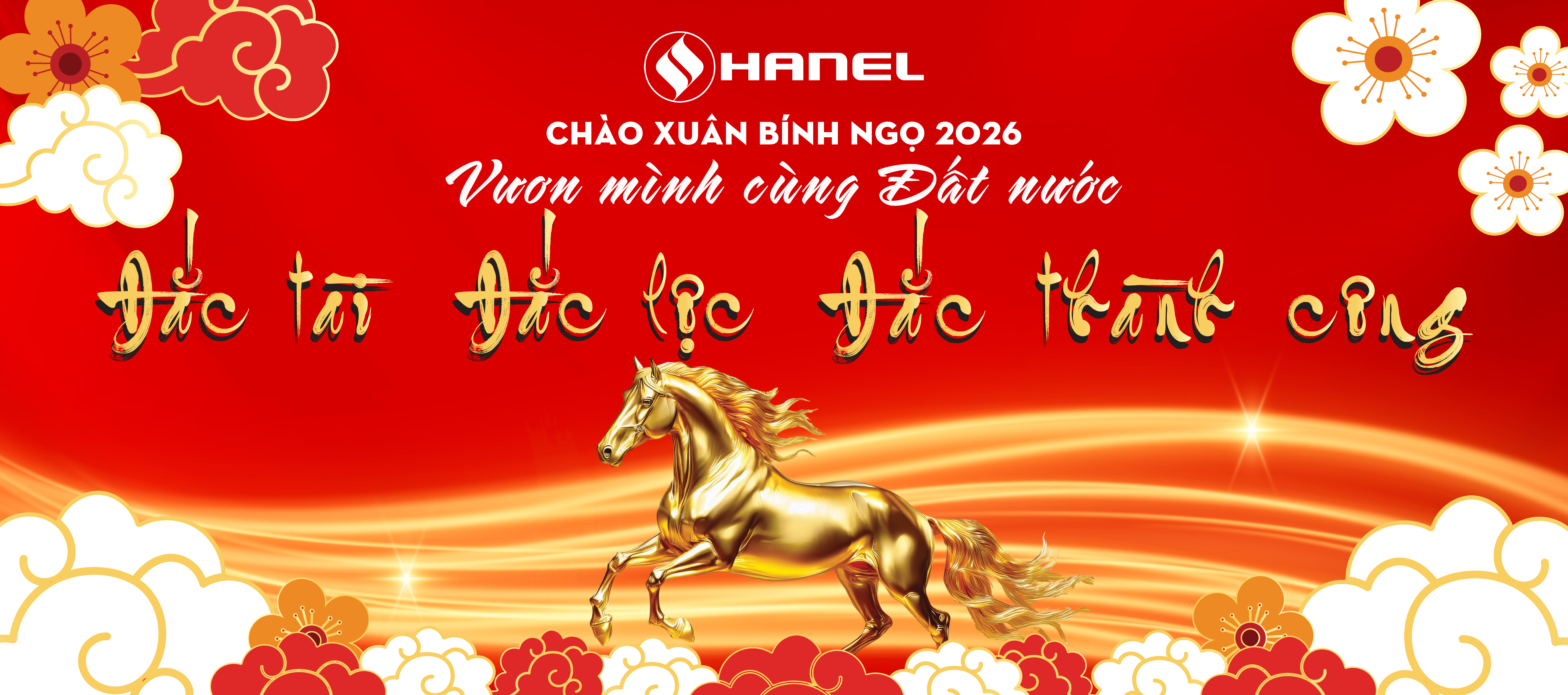 Banner mừng năm mới Bính Ngọ 2026